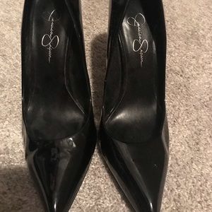 Jessica Simpson black heels
